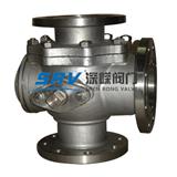 Q44三通二密封球閥(L型)