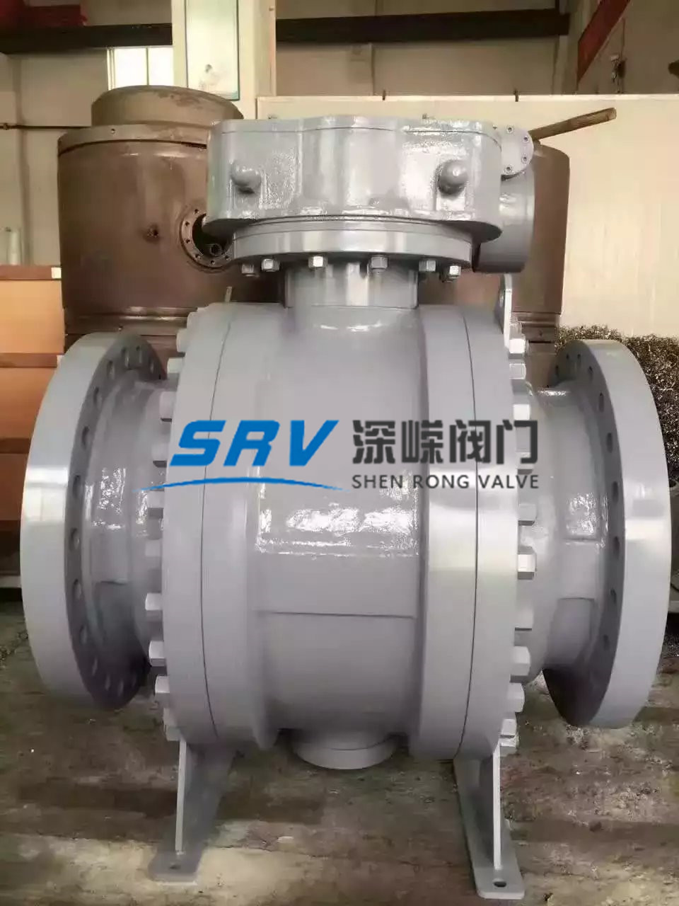  Q347N蝸輪固定式球閥（美標高壓球閥WCB鑄鋼材質）